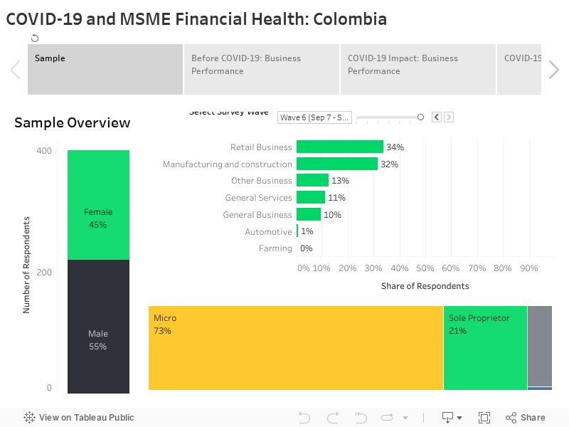 COVID-19 and MSME Financial Health: Colombia 